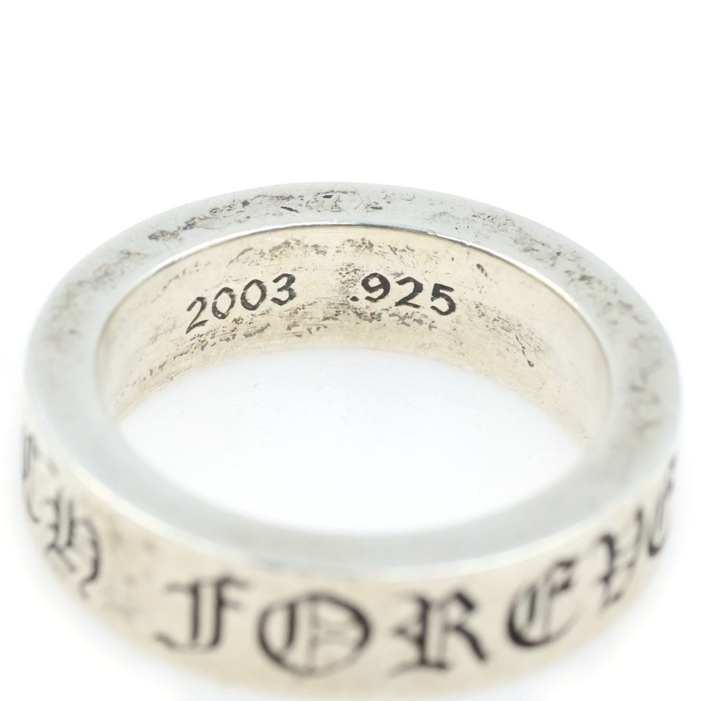 CHROME HEARTS(クロムハーツ) 6mm SPACER FOREVER 6mmスペーサーリング フォーエバーシルバーBCA337