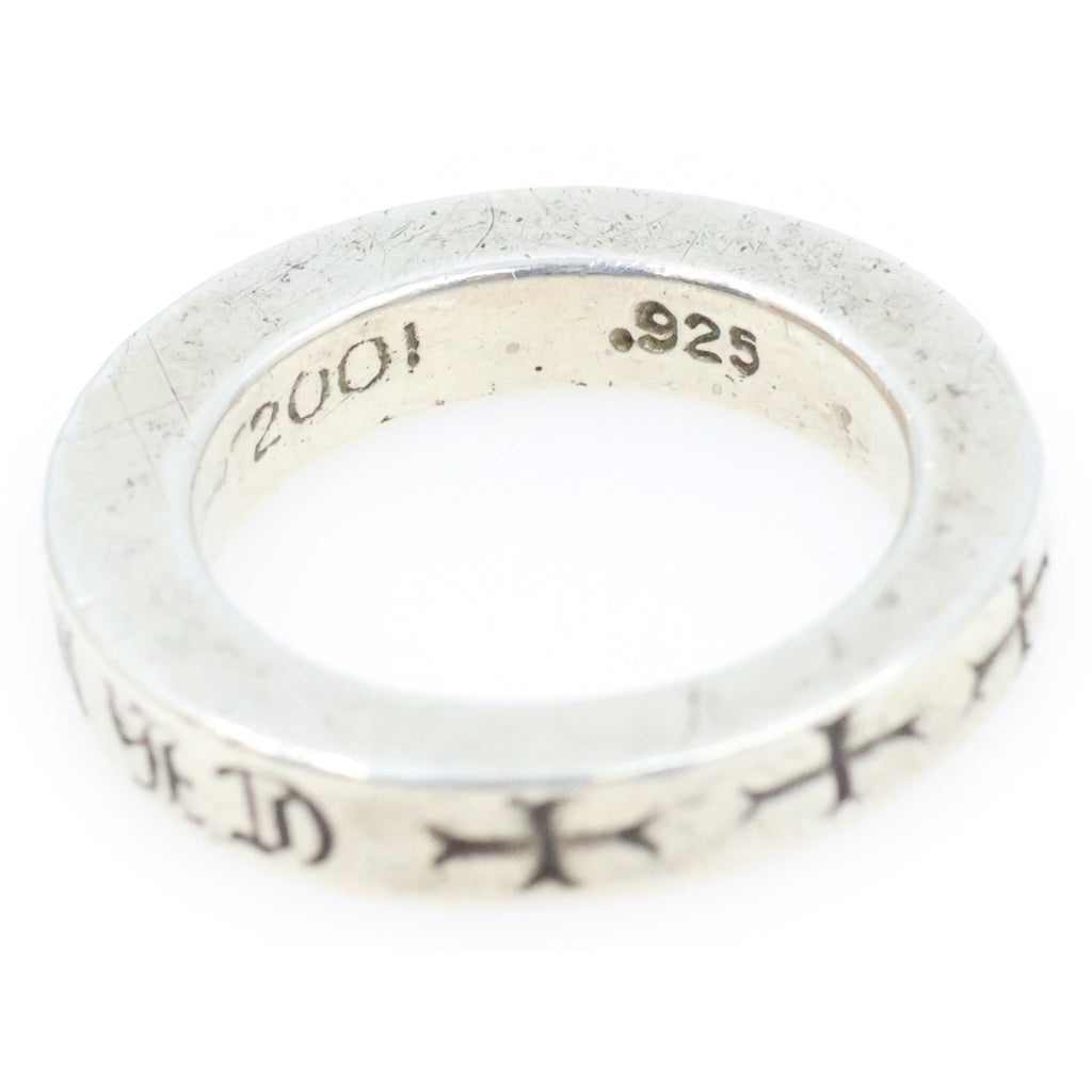 CHROME HEARTS(クロムハーツ) 3mm SPACER NYC FUCKYOU スペーサー ニューヨーク限定 ファックユー リング シルバーBCA333 レディース