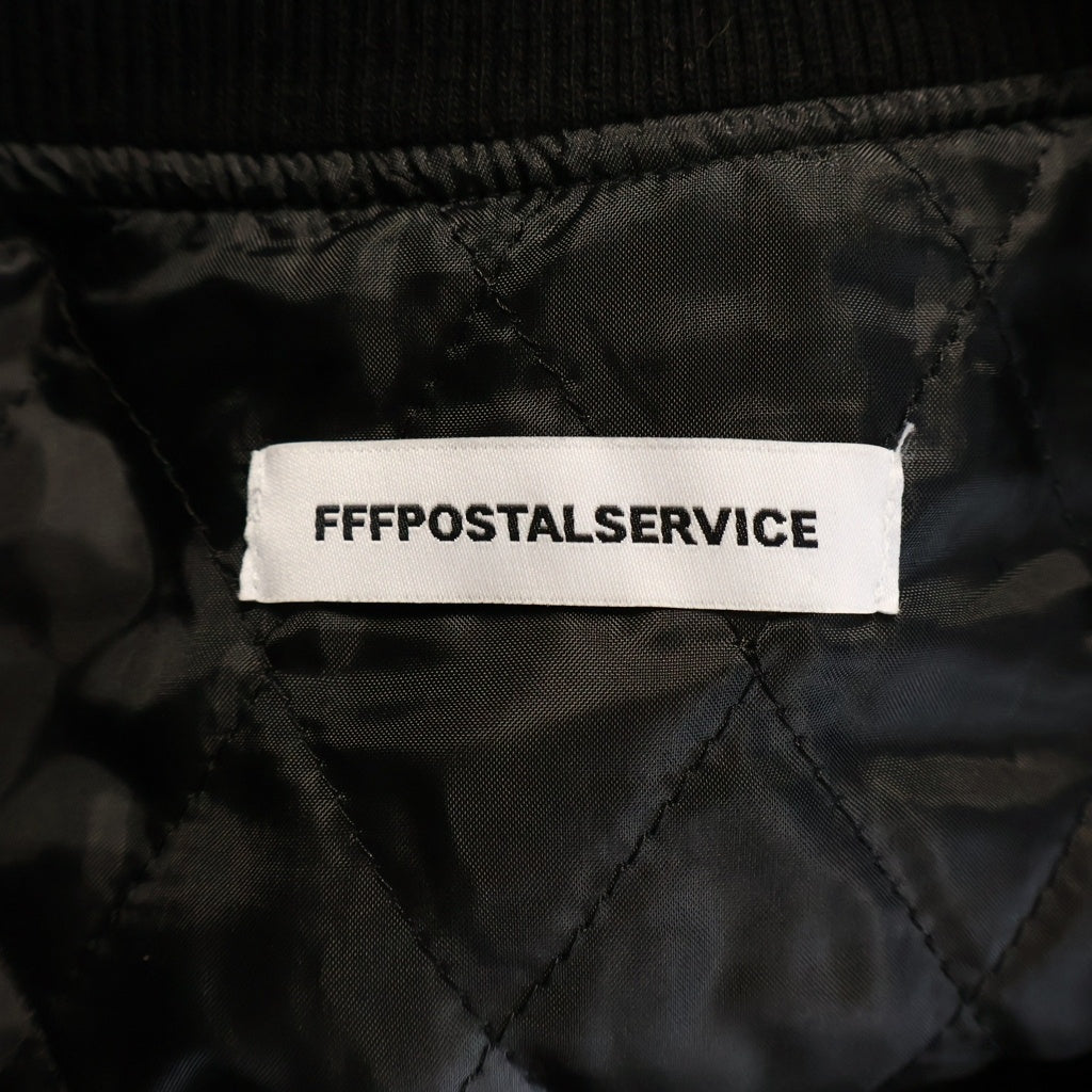 FFFPOSTALSERVICE(トリプルエフポスタルサービス) Darted MA-1 Bomber MA-1ボンバージャケット ブラック