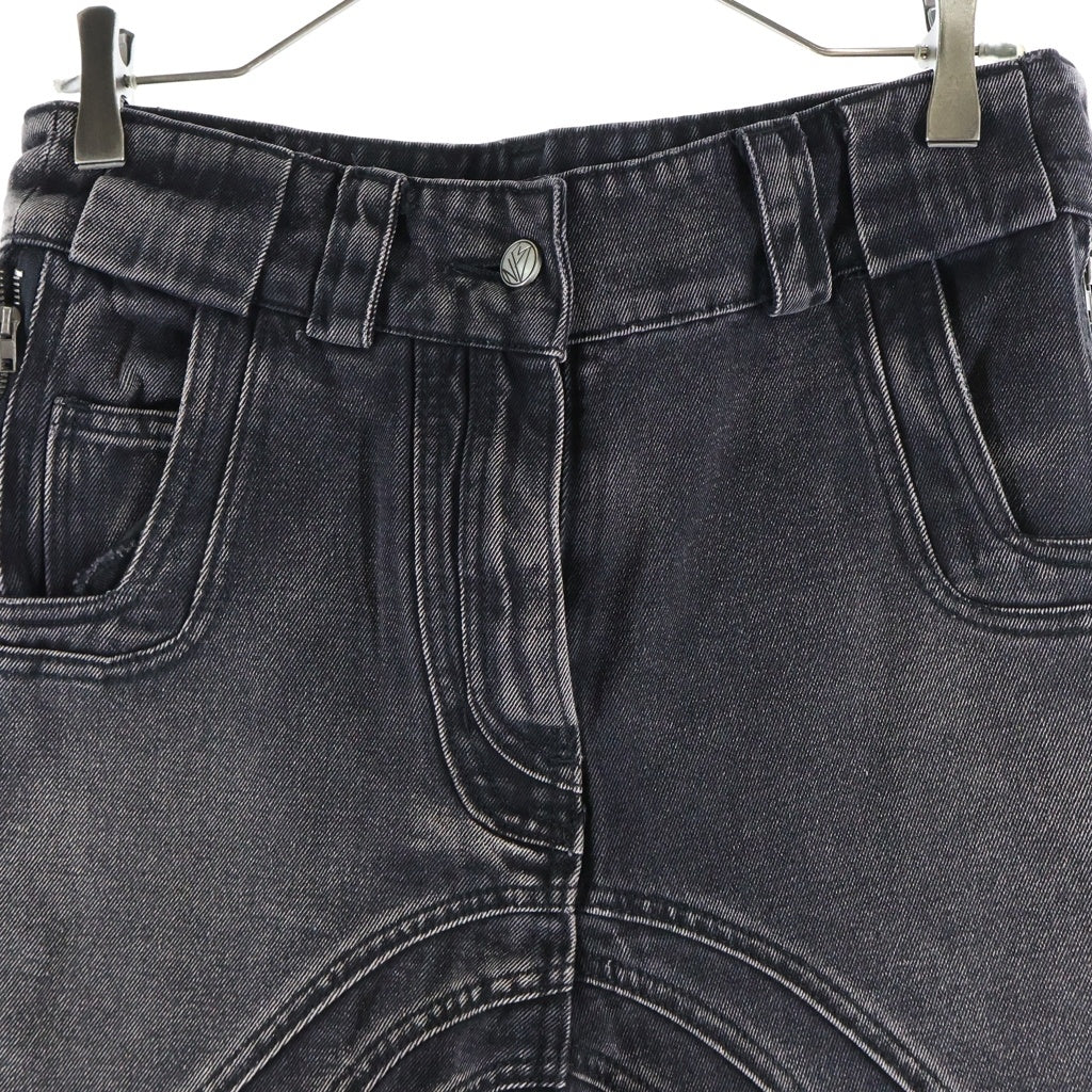NO/FAITH STUDIOS(ノーフェイスストゥディオス) WAVE HEAVY DENIM ウェーブヘビーデニムパンツ ブラック