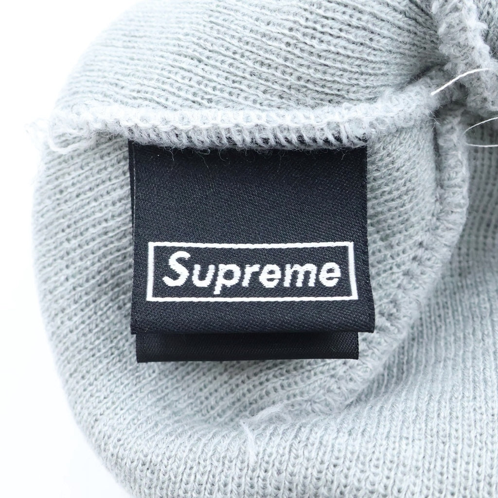 SUPREME(シュプリーム) ×NEW ERA 20AW Cross Box Logo Beanie ビーニー グレー