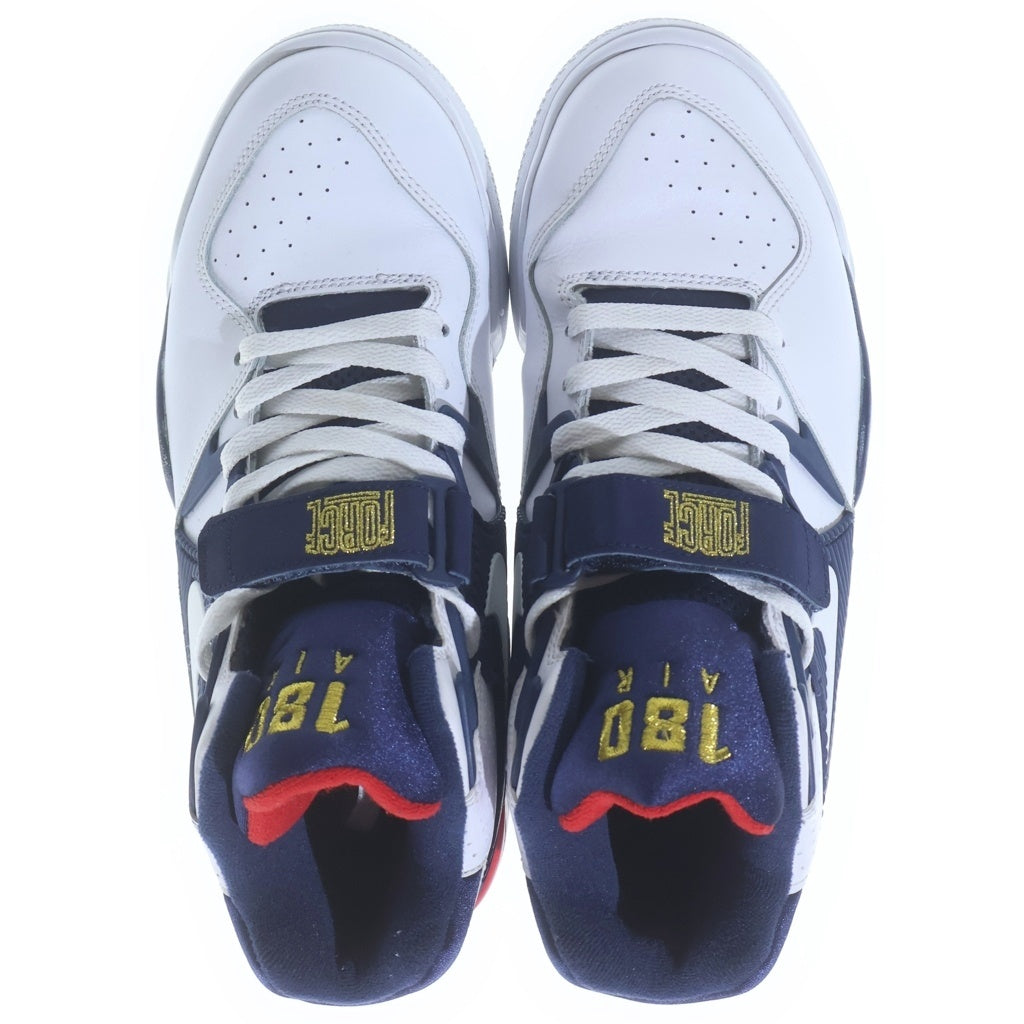NIKE(ナイキ) Air Force 180 Olympic エアフォース180 オリンピック ハイカットスニーカー US9/27cm ネイビー/ホワイト 310095 100