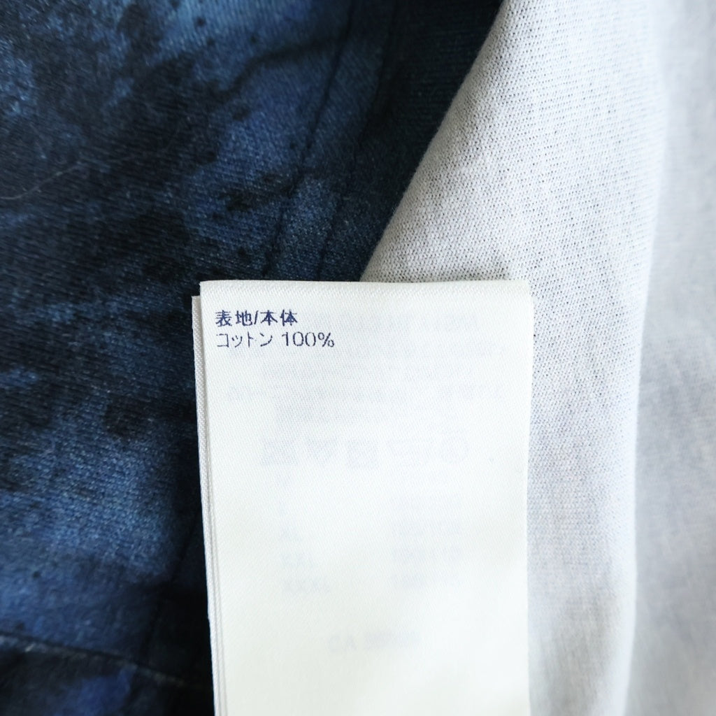 LOUIS VUITTON(ルイヴィトン) 21AW RM212M DT3 HLY15 ソルト プリント クルーネック半袖Tシャツカットソー ブルー