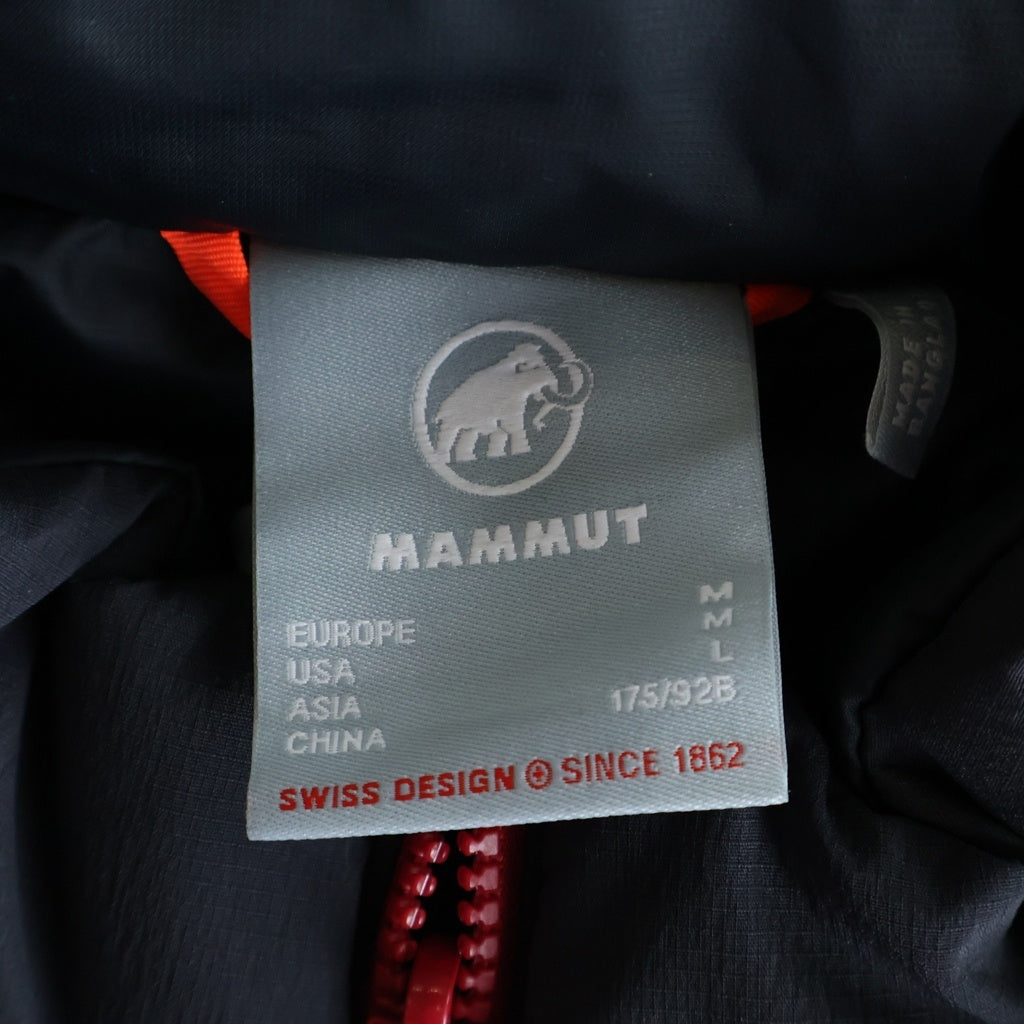 MAMMUT(マムート) Whitehorn IN Jacket ホワイトホーン リバーシブルパファーダウンジャケット レッド/ブラック 1013-1080