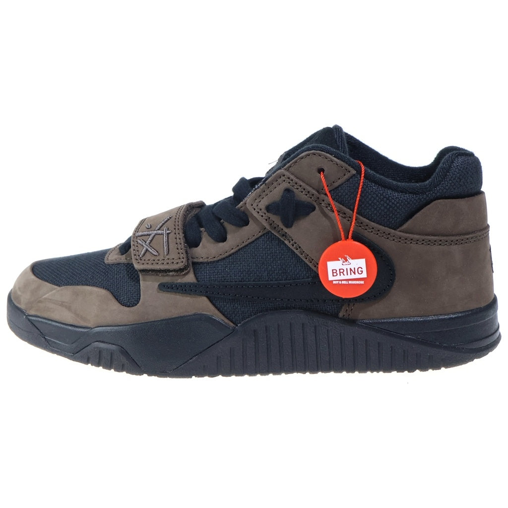 NIKE(ナイキ) ×TRAVIS SCOTT JORDAN JUMPMAN JACK TR FZ8117-204 トラヴィススコット ジャンプマンジャック ローカットスニーカー ブラウン/ブラック US9/27cm