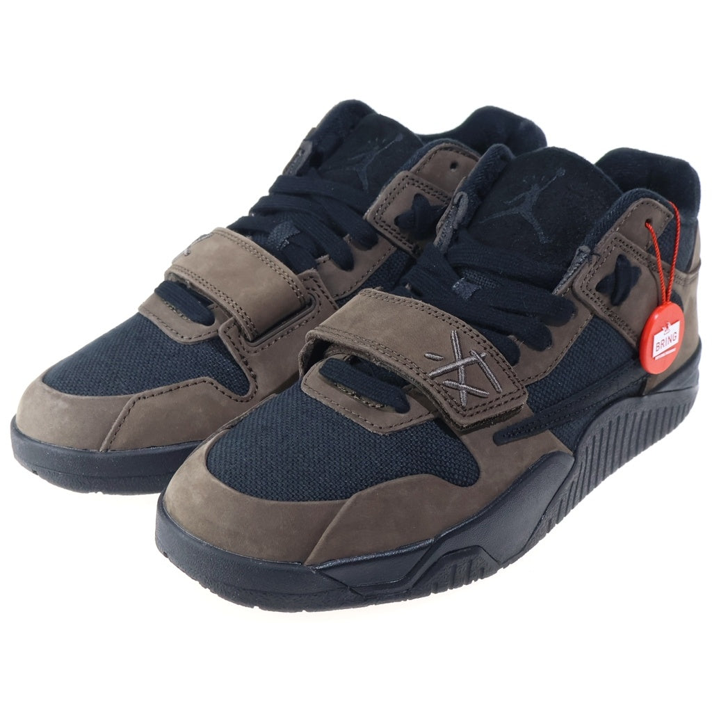 NIKE(ナイキ) ×TRAVIS SCOTT JORDAN JUMPMAN JACK TR FZ8117-204 トラヴィススコット ジャンプマンジャック ローカットスニーカー ブラウン/ブラック US9/27cm