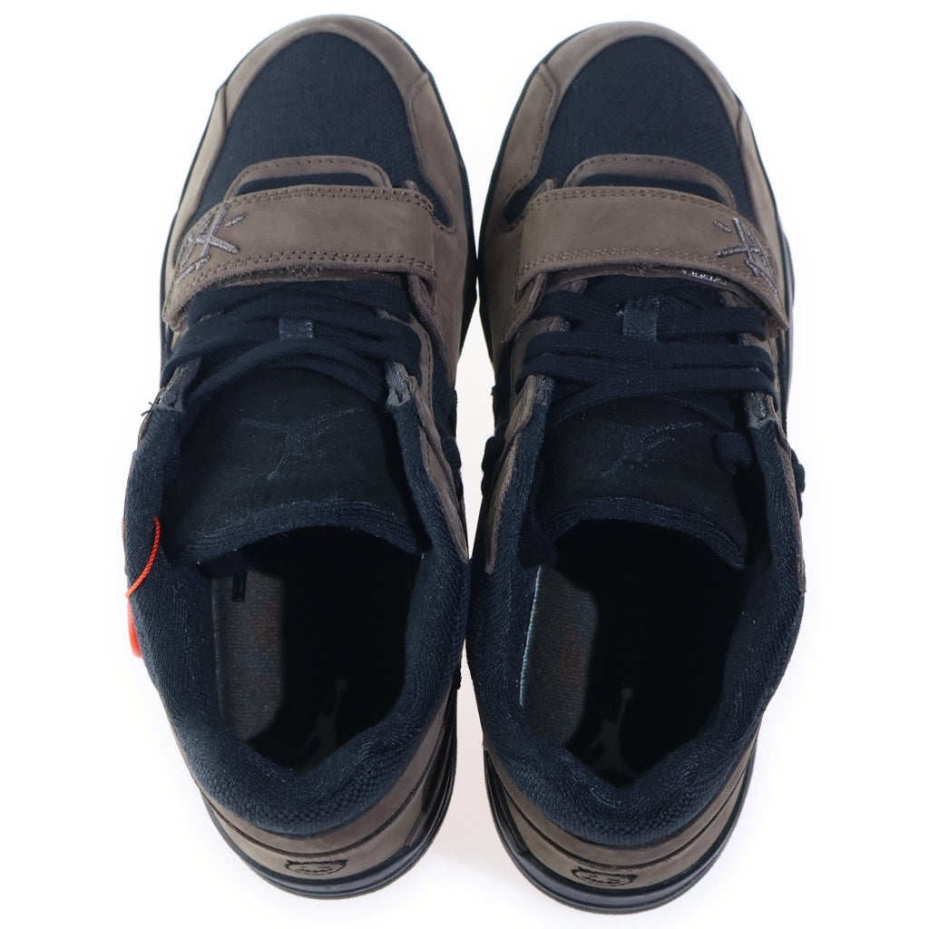 NIKE(ナイキ) ×TRAVIS SCOTT JORDAN JUMPMAN JACK TR FZ8117-204 トラヴィススコット ジャンプマンジャック ローカットスニーカー ブラウン/ブラック US9/27cm