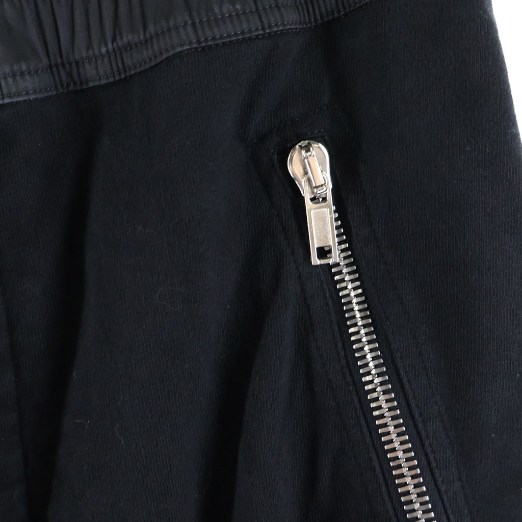 Rick Owens(リックオウエンス) 24SS TECUAL TRACK PANT テクアトルトラックロングパンツ ブラック RU01D3370-BA