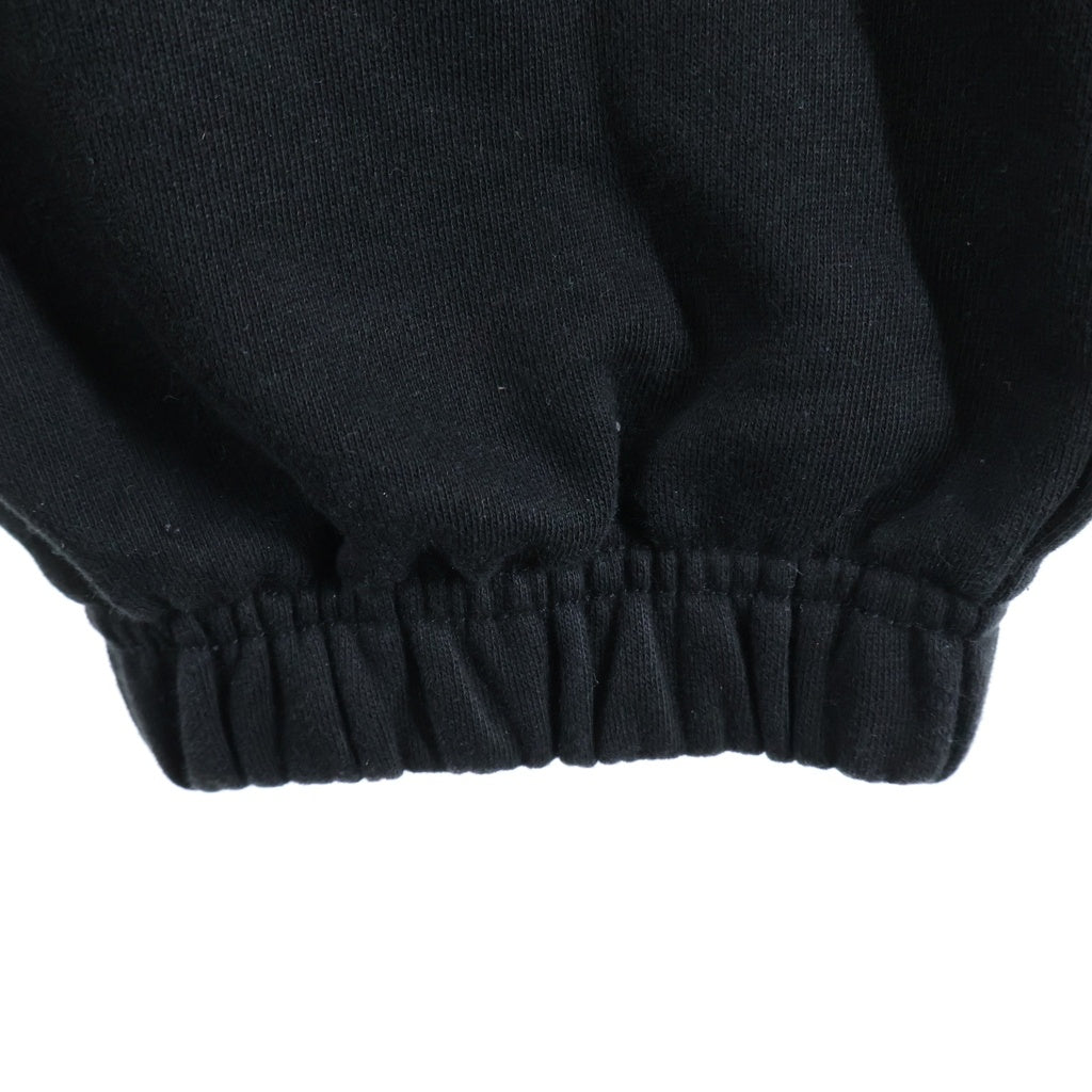 EVISU(エビス) Sweat and Jogger Pants バックカモメプリント スウェットジョガーパンツ ブラック EX2UZP701