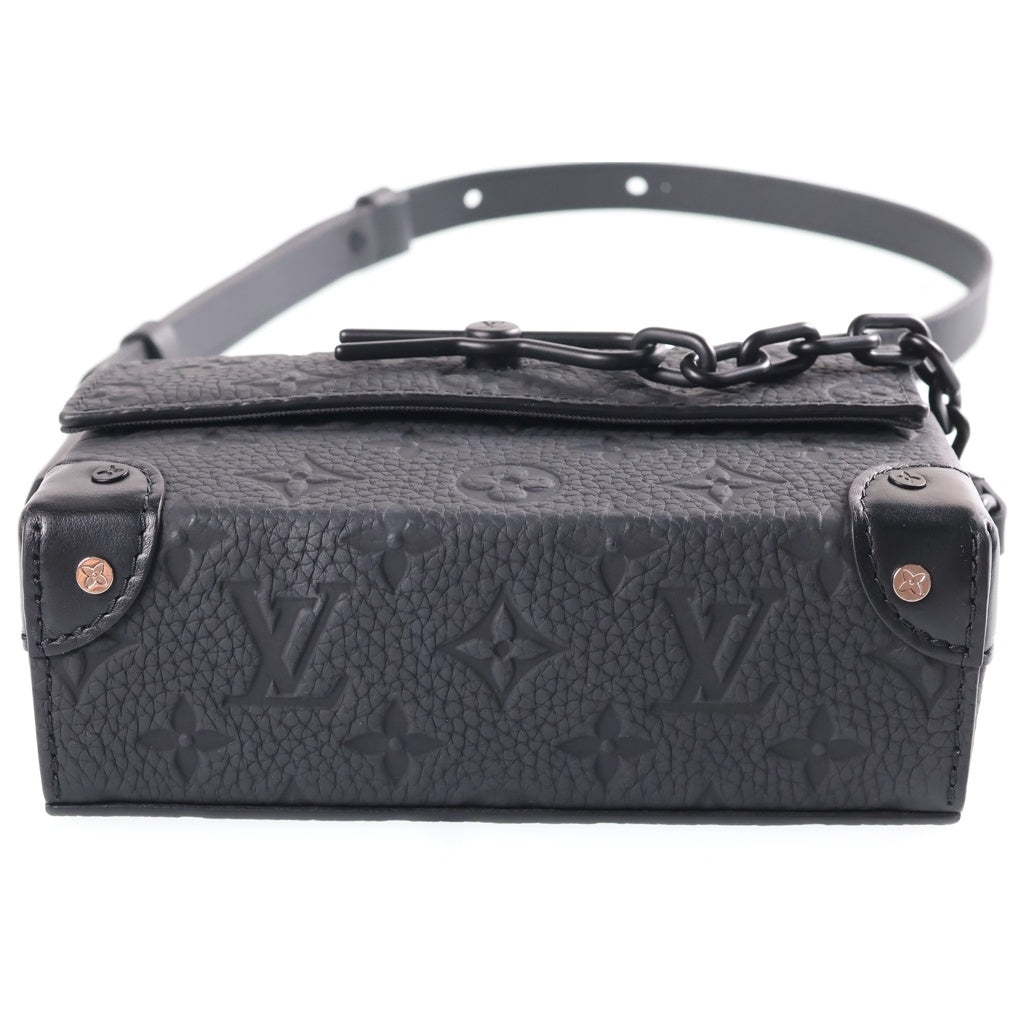 LOUIS VUITTON(ルイヴィトン) モノグラム スティーマー ウエアラブル ウォレット トリヨンレザー ショルダーバッグ ブラック M81746 レディース