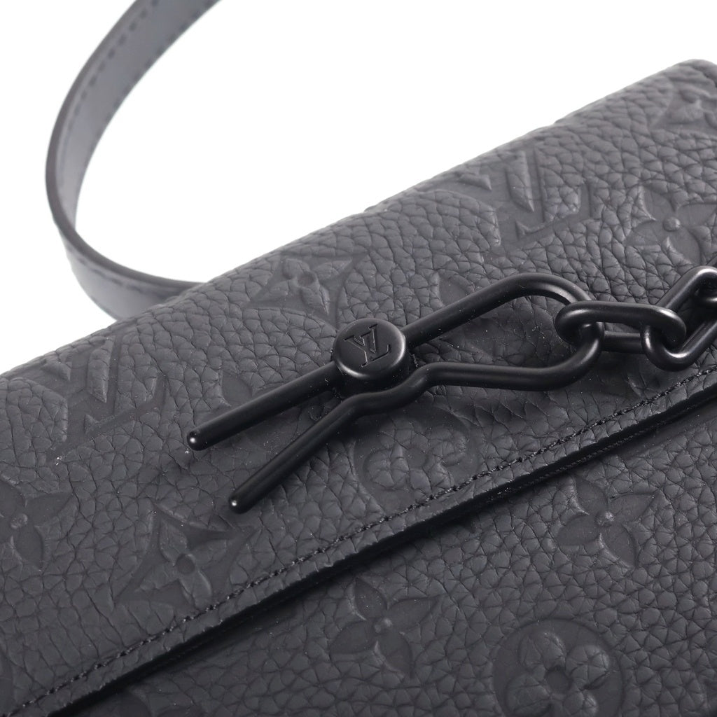 LOUIS VUITTON(ルイヴィトン) モノグラム スティーマー ウエアラブル ウォレット トリヨンレザー ショルダーバッグ ブラック M81746 レディース