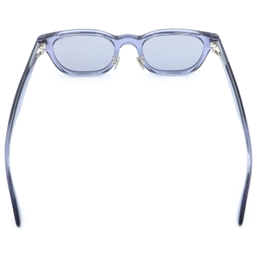 TOM FORD(トムフォード) アジアンフィット スクエアフレーム クリアレンズ アイウェア サングラス メガネ 49□21 145 グレー TF1231-D