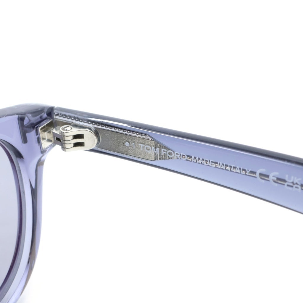 TOM FORD(トムフォード) アジアンフィット スクエアフレーム クリアレンズ アイウェア サングラス メガネ 49□21 145 グレー TF1231-D