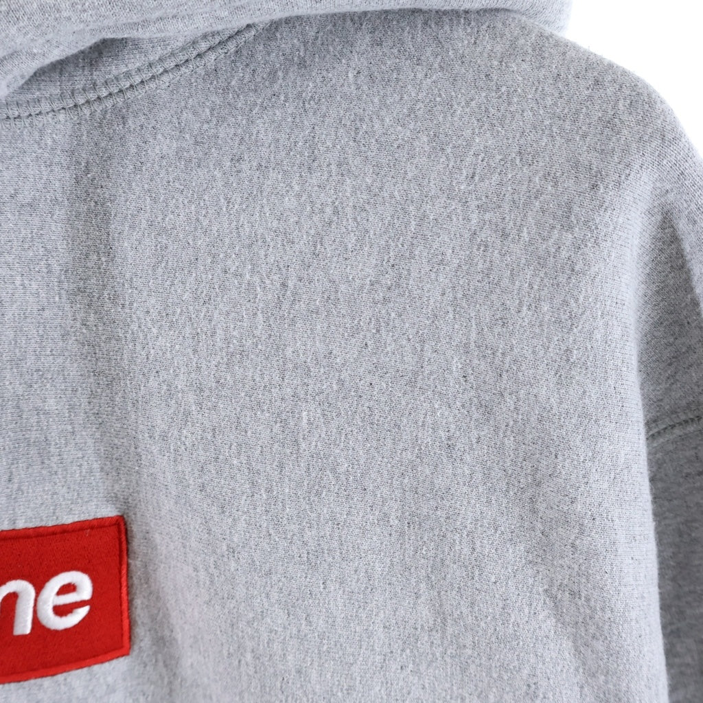 SUPREME(シュプリーム) 20AW Cross Box Logo Hooded Sweatshirt クロス ボックスロゴ フーデッドプルオーバーパーカー フーディ グレー