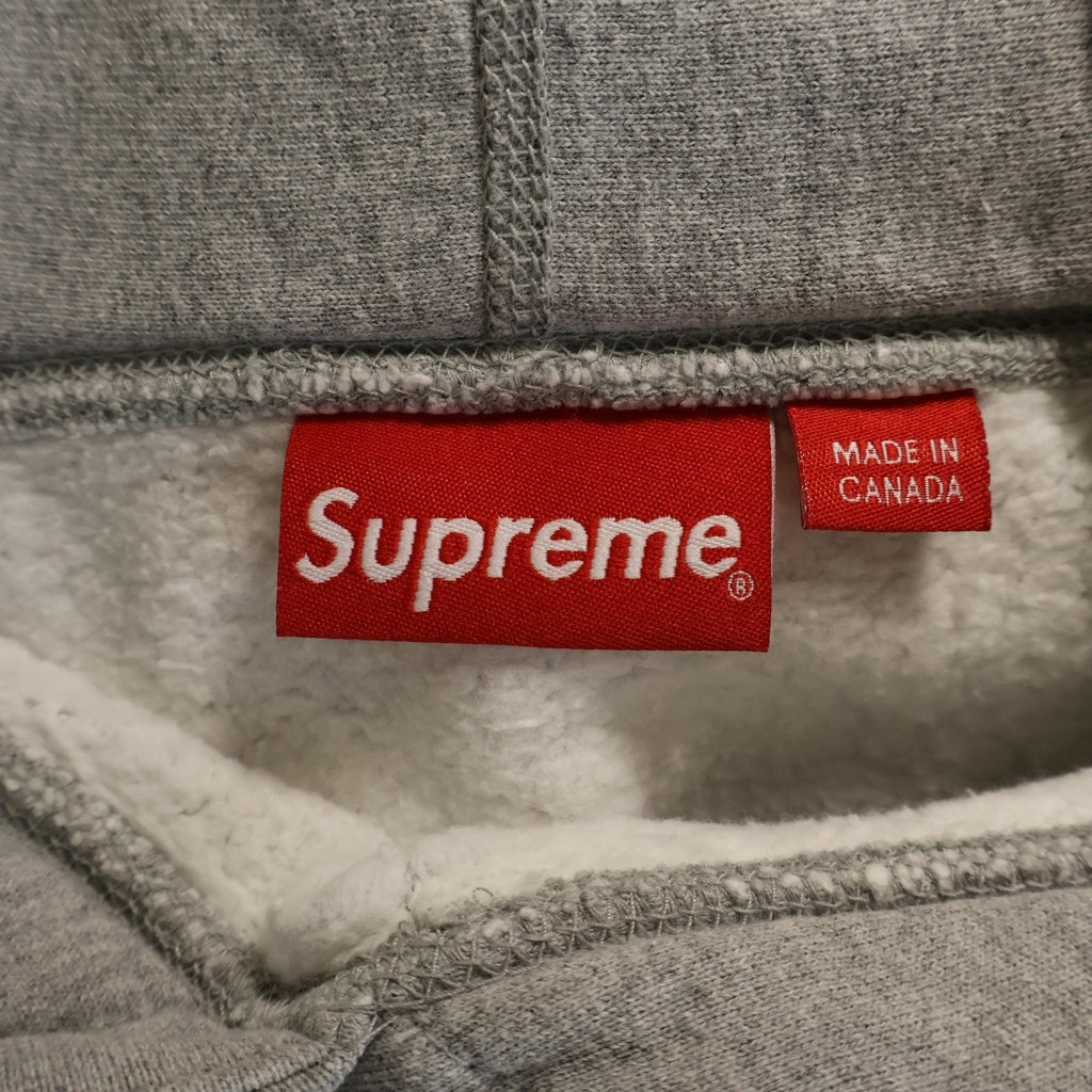 SUPREME(シュプリーム) 20AW Cross Box Logo Hooded Sweatshirt クロス ボックスロゴ フーデッドプルオーバーパーカー フーディ グレー