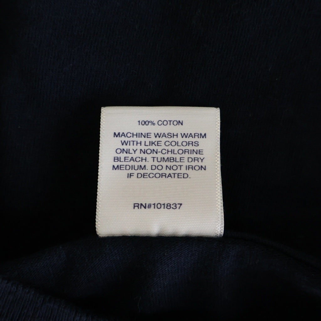 SUPREME(シュプリーム) 20AW Box Logo L/S Tee ボックスロゴ クルーネック長袖Tシャツカットソー ロンT ネイビー