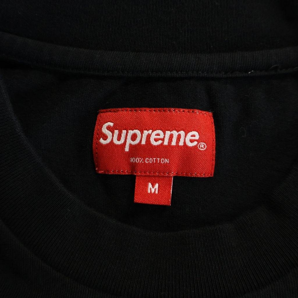 SUPREME(シュプリーム) 24AW High Density SMALL BOX LOGO スモールボックスロゴ クルーネック半袖Tシャツカットソー ブラック
