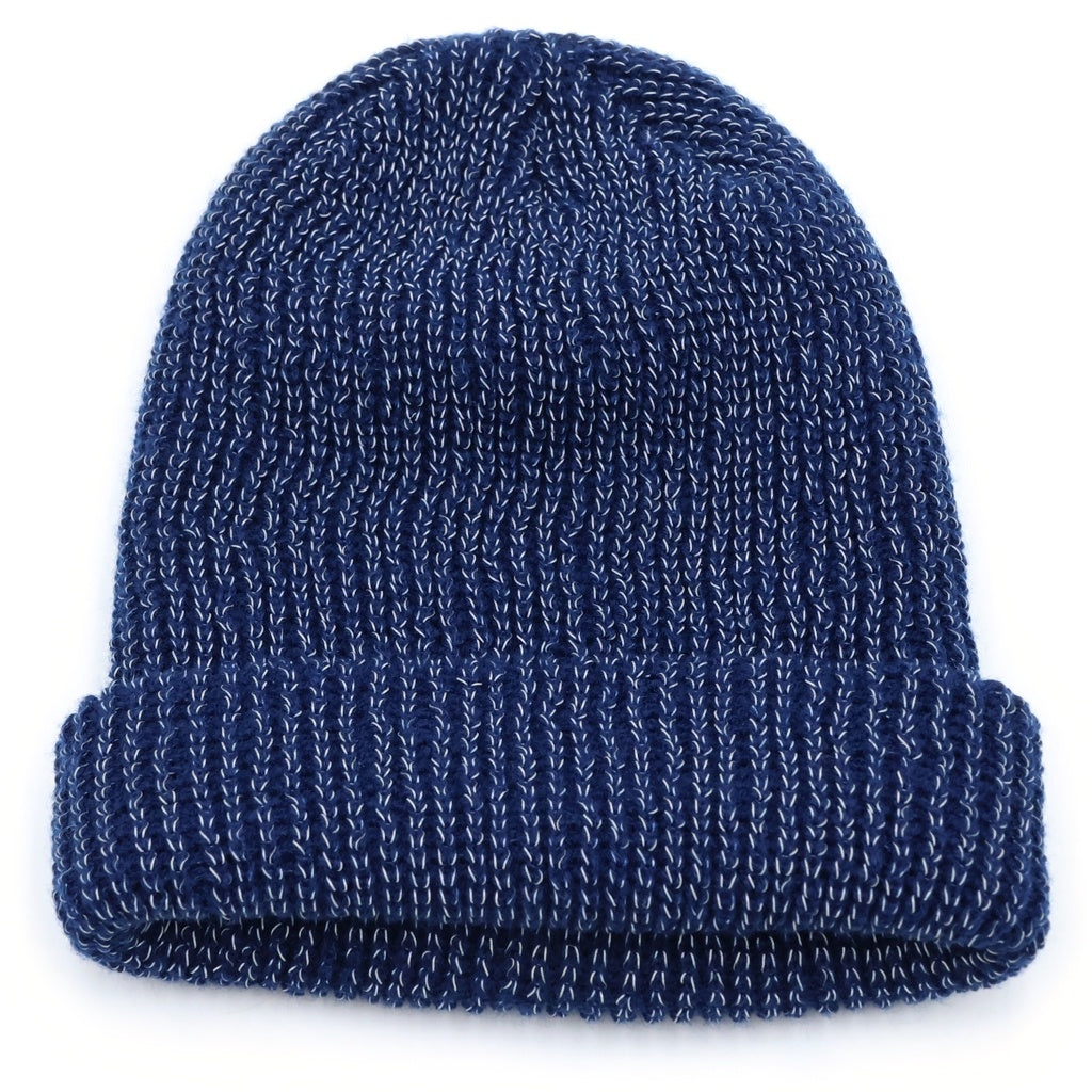 SUPREME(シュプリーム) 17AW Reflective Loose Gauge Beanie リフレクティブ ルーズ ゲージ ニットビーニー 帽子 ネイビー