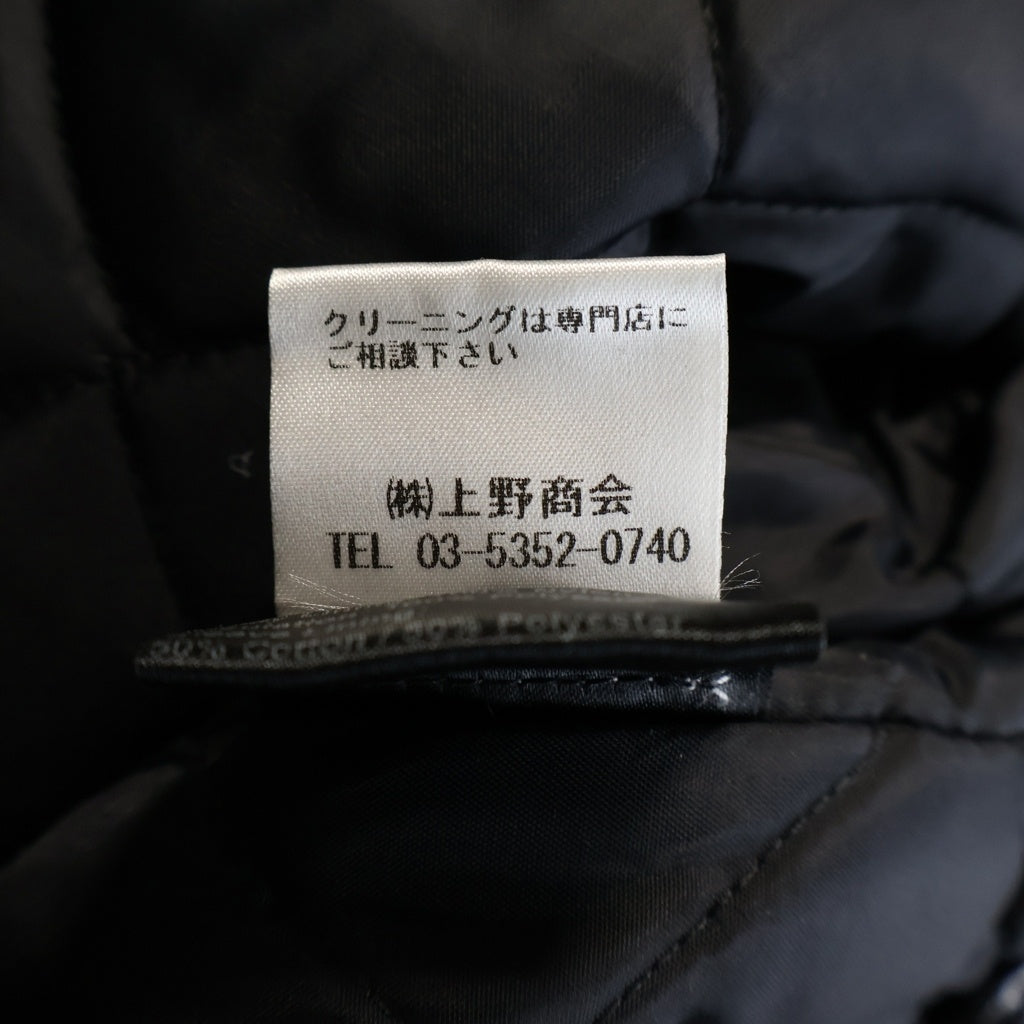 SCHOTT(ショット) ONESTAR TALL ワンスター 中綿 カウレザー ダブルライダースジャケット ブラック 7164