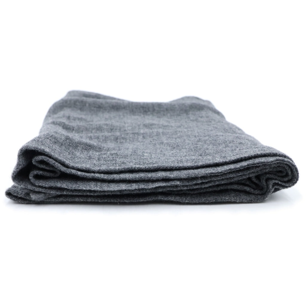 Yohji Yamamoto POUR HOMME(ヨウジヤマモト プールオム) 23AW WOOL STALL ウールストール マフラー グレー HJ-L01-164