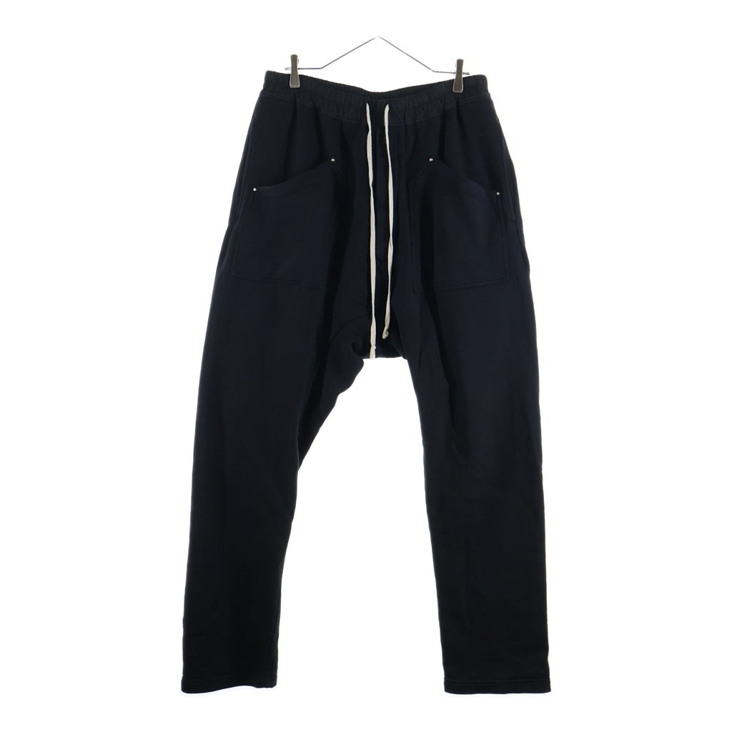 DRKSHDW(ダークシャドウ) Drawstring Sarrouel Pants ドローストリング サルエルスウェットパンツ ブラック DU20F 1385 F