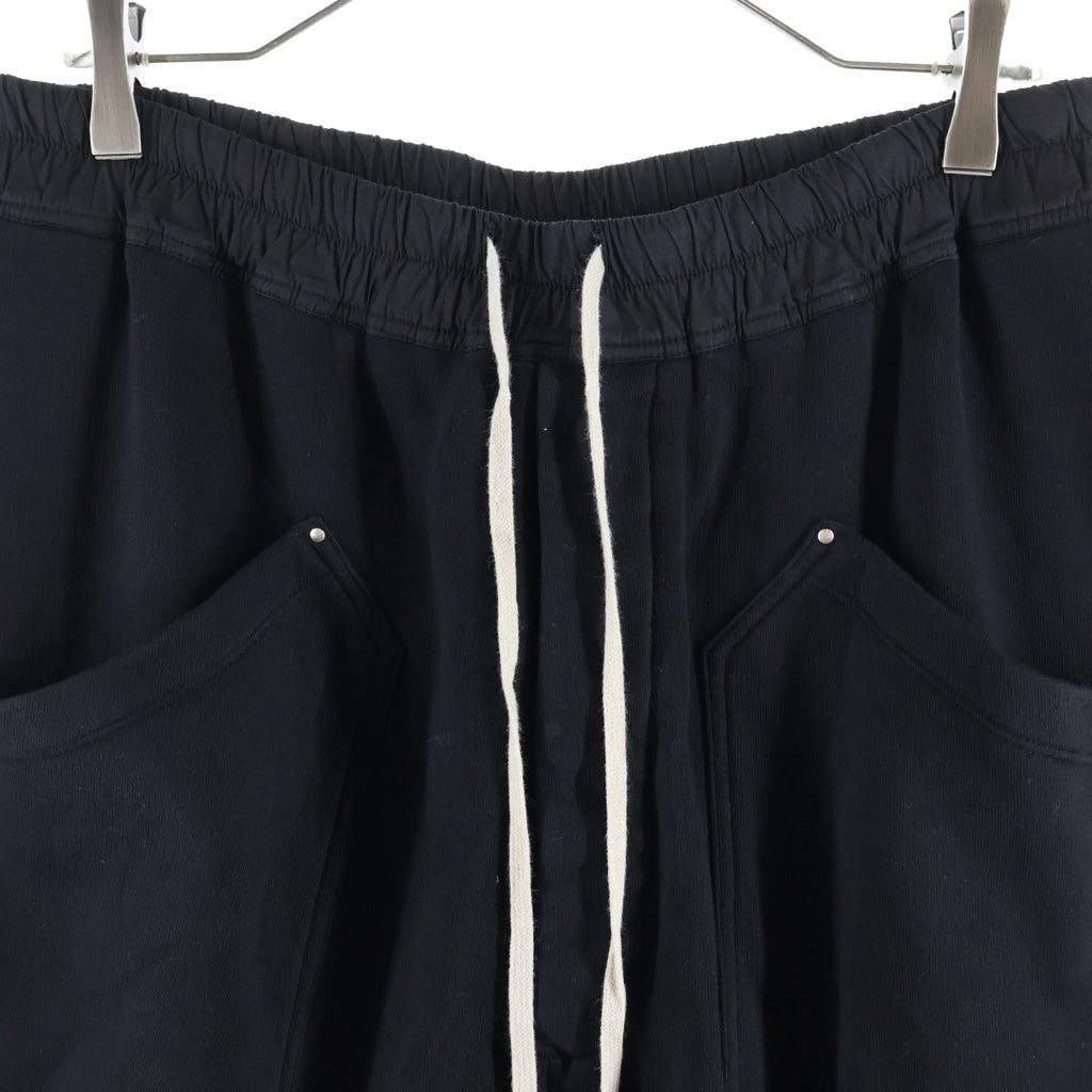 DRKSHDW(ダークシャドウ) Drawstring Sarrouel Pants ドローストリング サルエルスウェットパンツ ブラック DU20F 1385 F