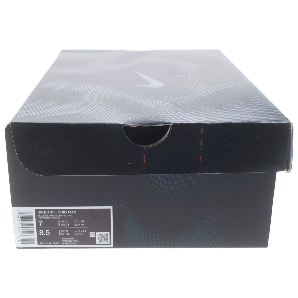 NIKE(ナイキ) Air Liquid Max エア リキッド マックス ローカットスニーカー ブラック/レッド レディース