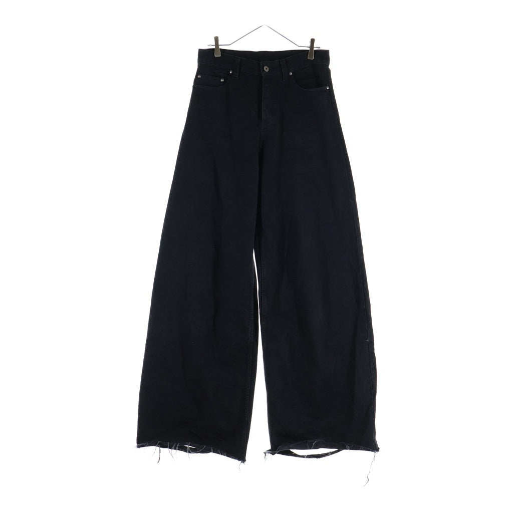 PARADOXE PARIS(パラドークス パリ) BIG BAGGY DENIM PANTS ダメージ加工 ビッグバギーデニムパンツ ジーンズ ブラック