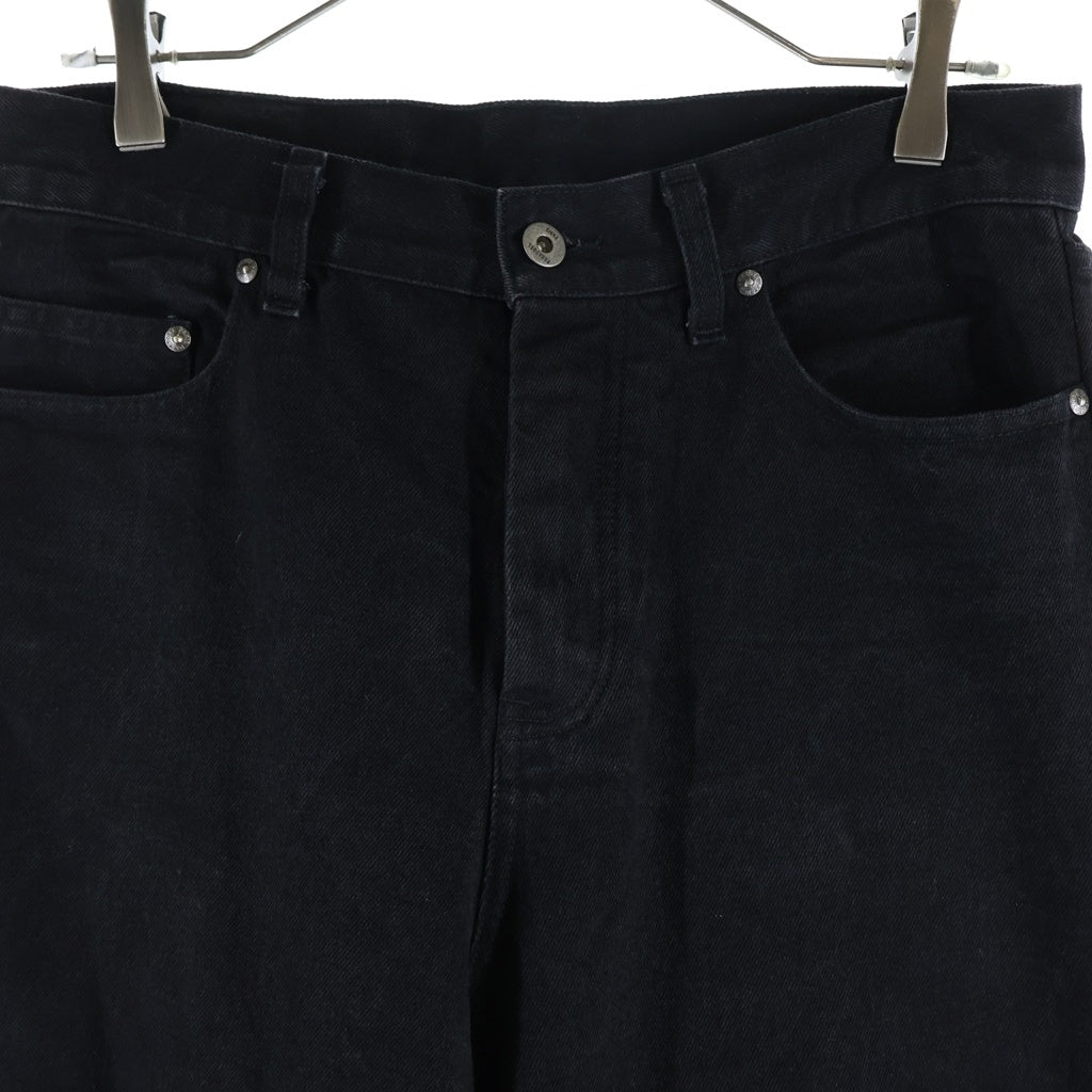 PARADOXE PARIS(パラドークス パリ) BIG BAGGY DENIM PANTS ダメージ加工 ビッグバギーデニムパンツ ジーンズ ブラック