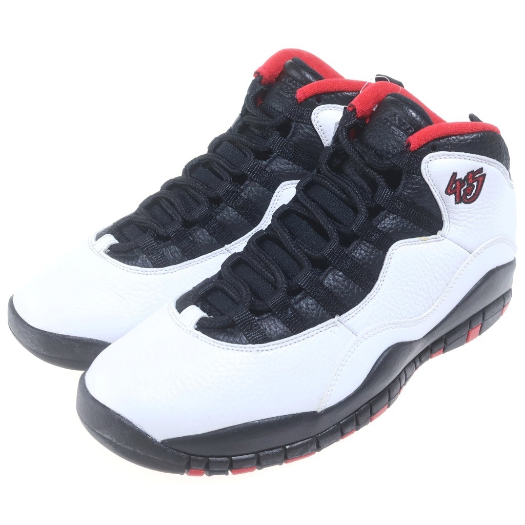 NIKE(ナイキ) 【観賞用2015年製】 Air Jordan 10 Retro Double Nickel エアジョーダン10 レトロ ダブルニッケル ハイカットスニーカー US10/28cm ホワイト 310805 102