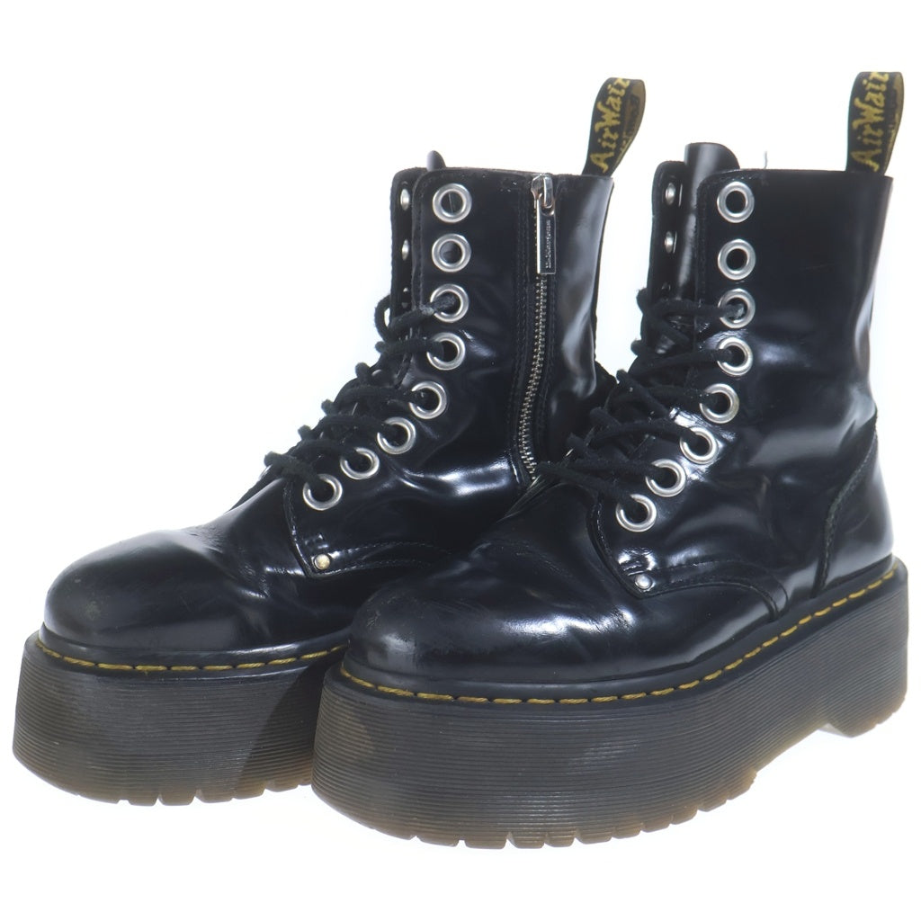Dr.Martens(ドクターマーチン) JORDAN MAX ジェイドン マックス ボリュームソール 8ホールブーツ ブラック レディース