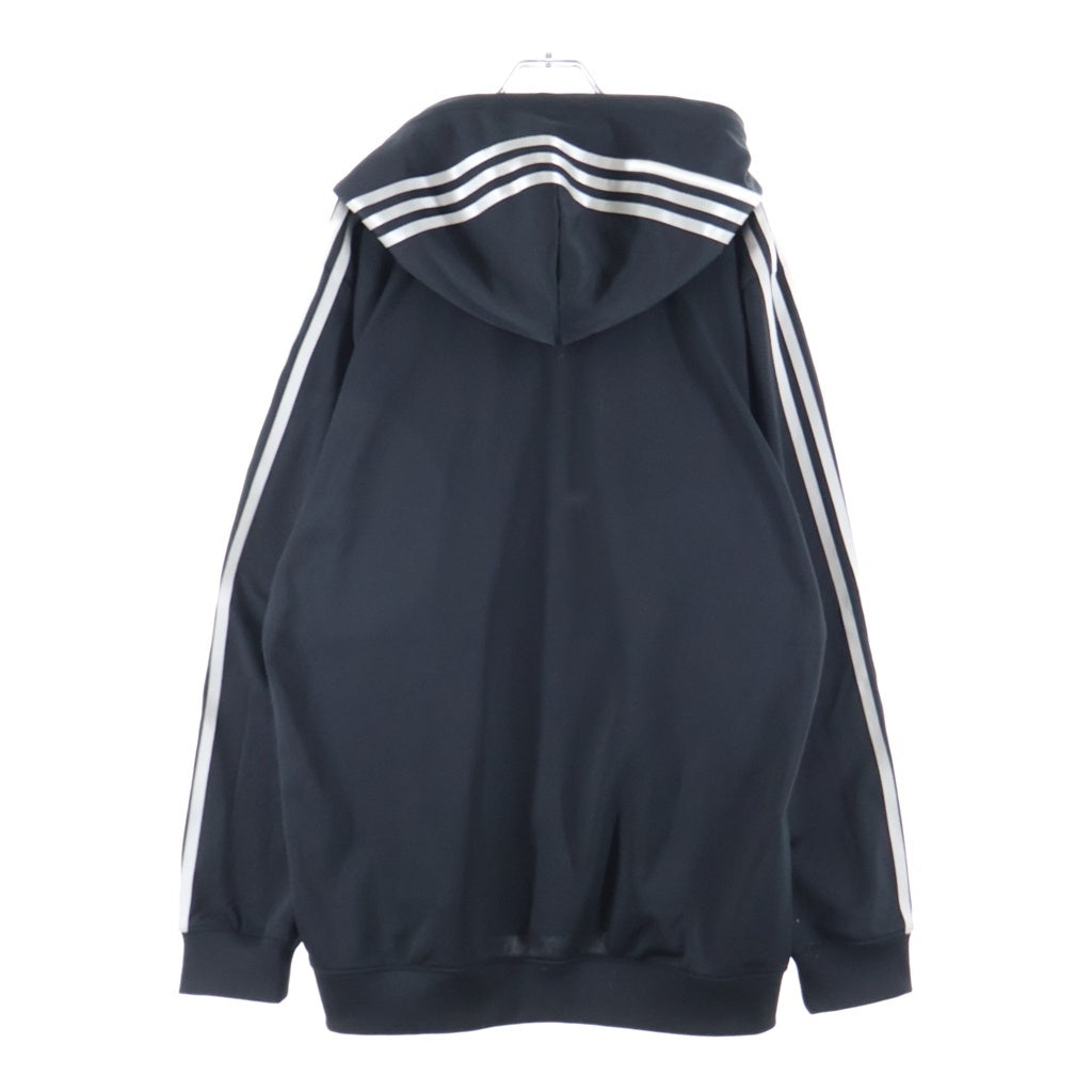 Palace Skateboards(パレススケートボーズ) 23SS ×adidas Hooded Firebird Track Top IJ9803 アディダス フーデッド ファイアバード トラックジャケット ジップアパーカー ブラック