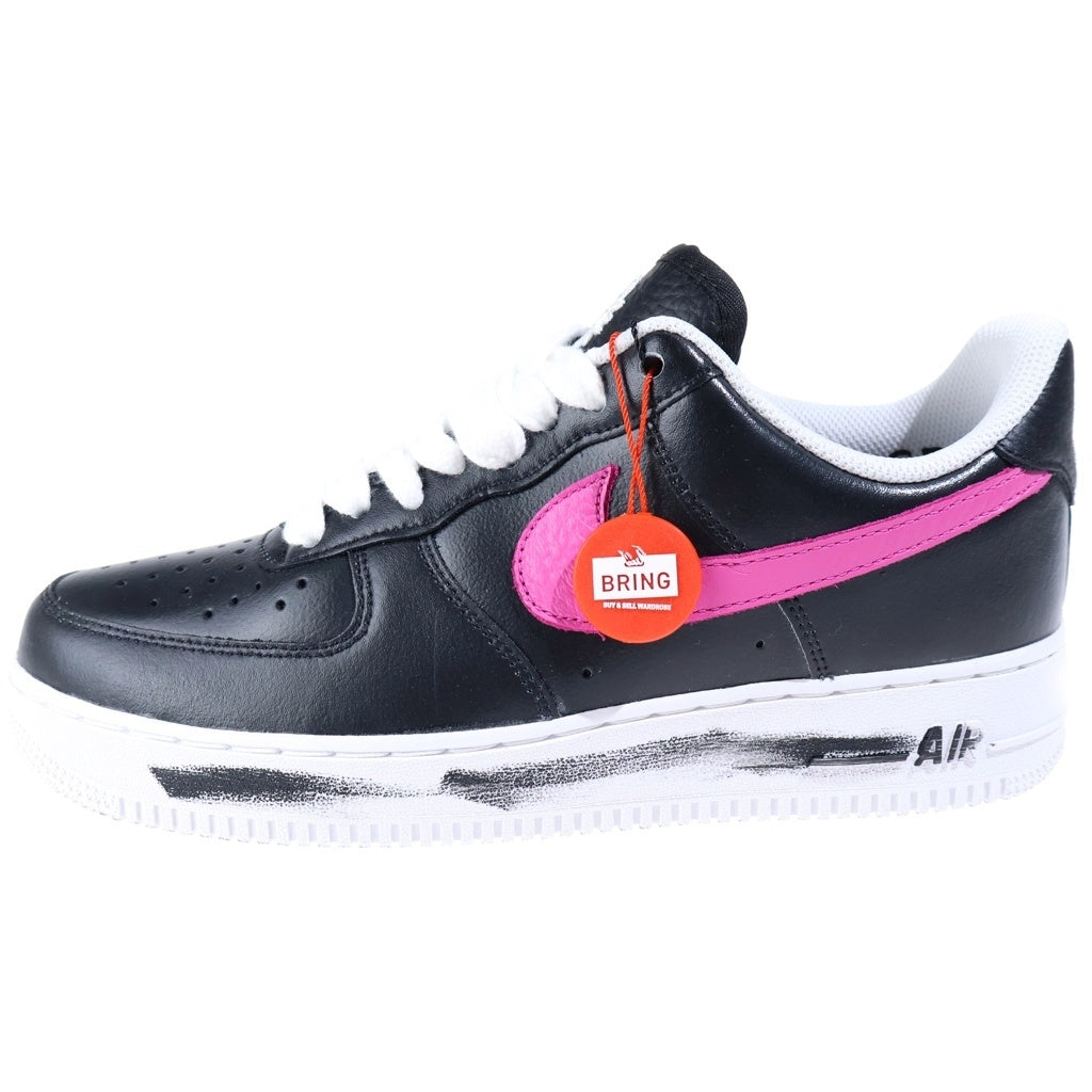NIKE(ナイキ) ×PEACEMINUSONE AIR FORCE 1 LOW 07 PARA-NOISE 3.0 BLACK AND MULTI-COLOR ピースマイナスワン エアフォース1 ローカットスニーカー US9/27cm AQ3692-004