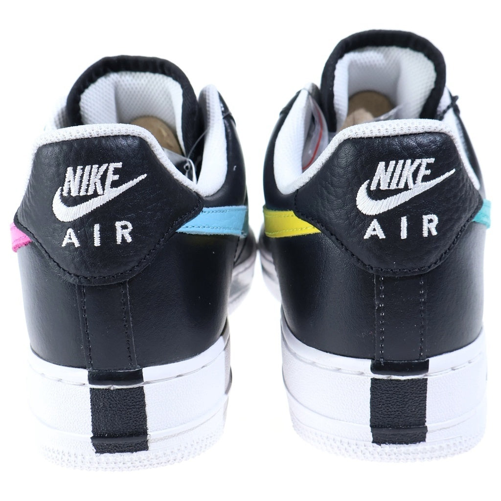 NIKE(ナイキ) ×PEACEMINUSONE AIR FORCE 1 LOW 07 PARA-NOISE 3.0 BLACK AND MULTI-COLOR ピースマイナスワン エアフォース1 ローカットスニーカー US9/27cm AQ3692-004