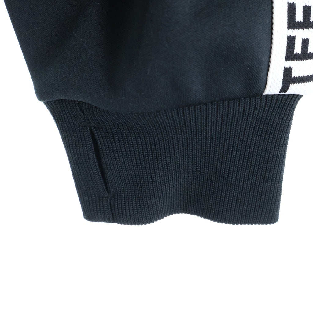 HUMAN MADE(ヒューマンメイド) 23SS TRACK JACKET 両面ハートロゴプリント ジップアップトラックジャケット ブラック