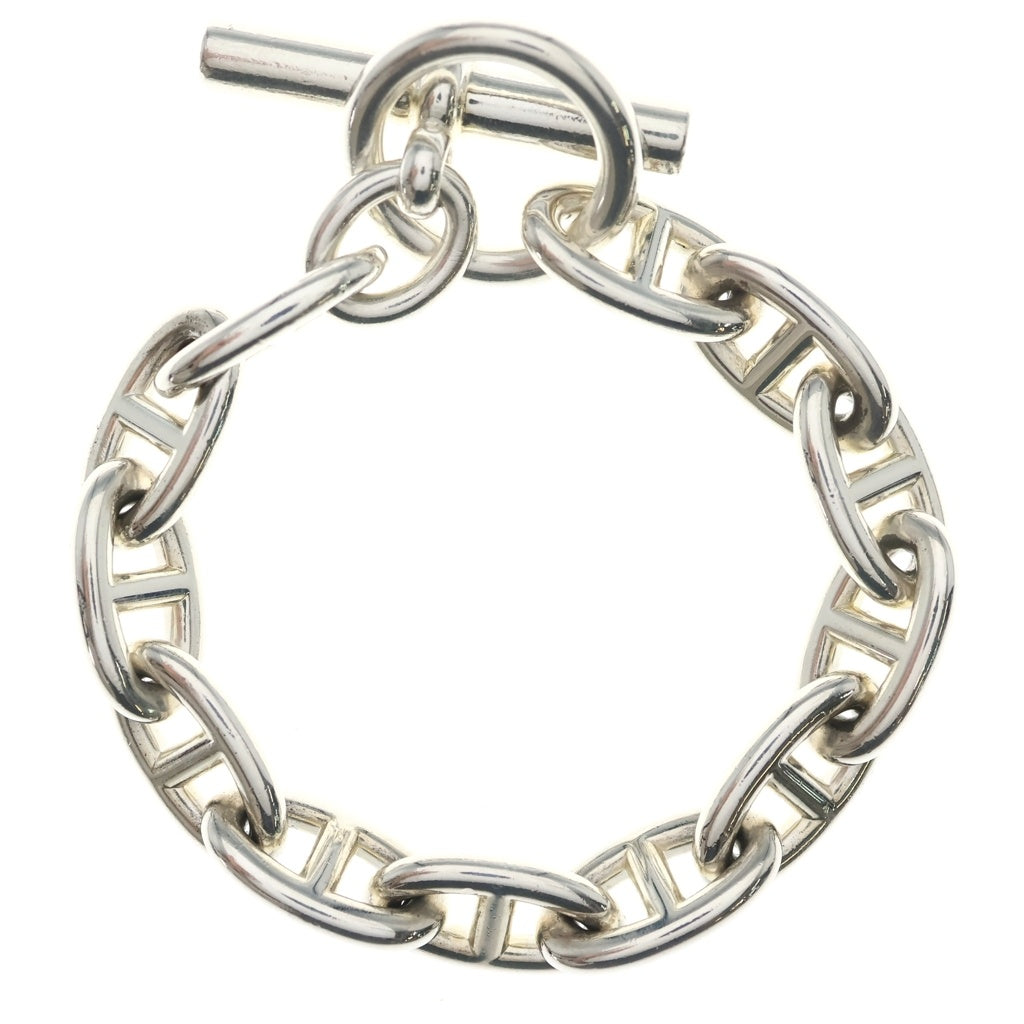 HERMES(エルメス) Chaine d'Ancre 12LINK シェーヌダンクル GM 12コマ チェーン ブレスレット シルバー