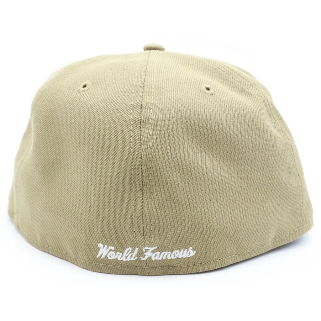 SUPREME(シュプリーム) 24AW ×NEW ERA Grinch Box Logo Cap ニューエラ グリンチ ボックスロゴ刺繍 ベースボールキャップ 帽子 ベージュ