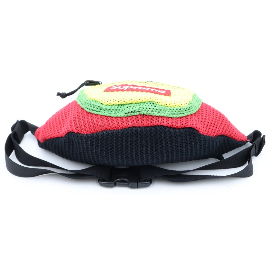 SUPREME(シュプリーム) 21SS STRING WAIST BAG ストリング メッシュ ウエストバッグ マルチ レディース
