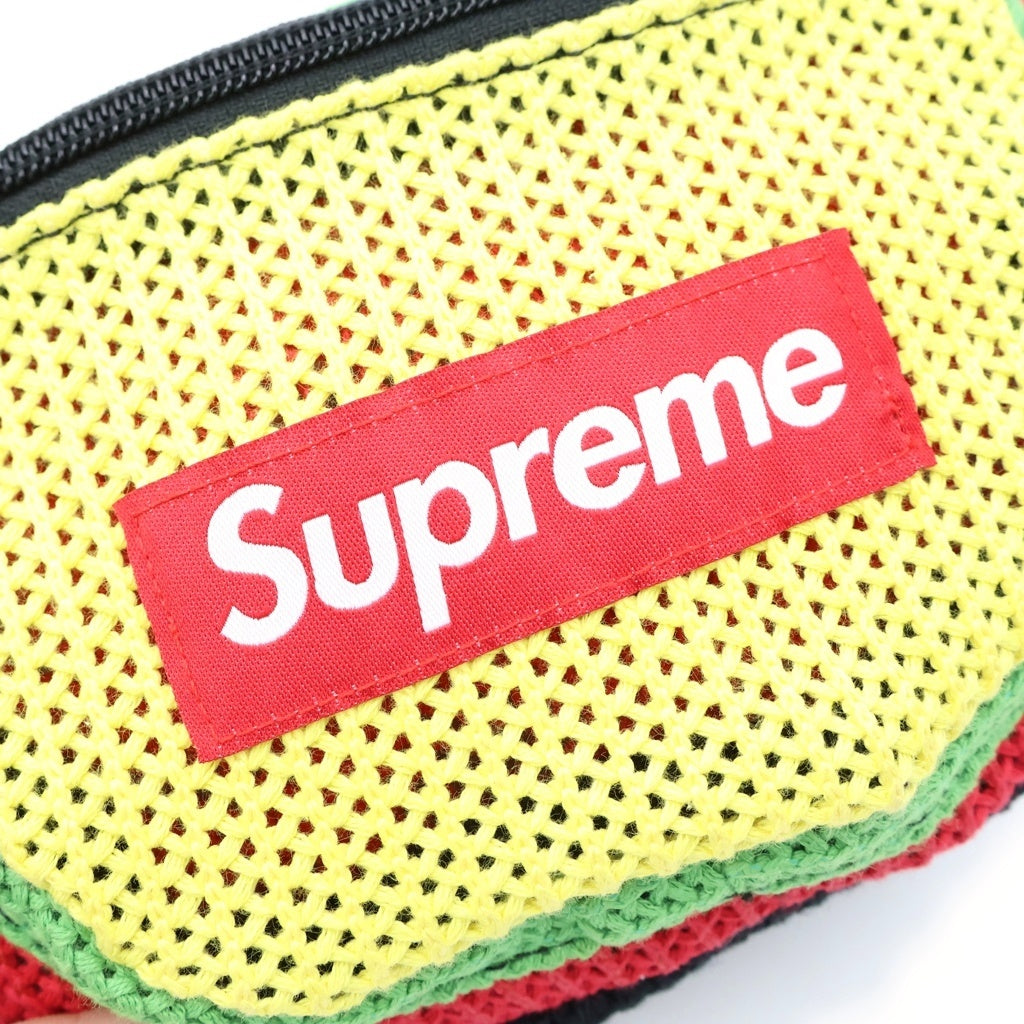 SUPREME(シュプリーム) 21SS STRING WAIST BAG ストリング メッシュ ウエストバッグ マルチ レディース
