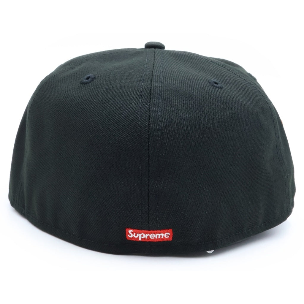 SUPREME(シュプリーム) 25AW ×NEW ERA Reaper S Logo Cap ニューエラ リーパー Sロゴ 6パネル ベースボールキャップ 帽子 ブラック