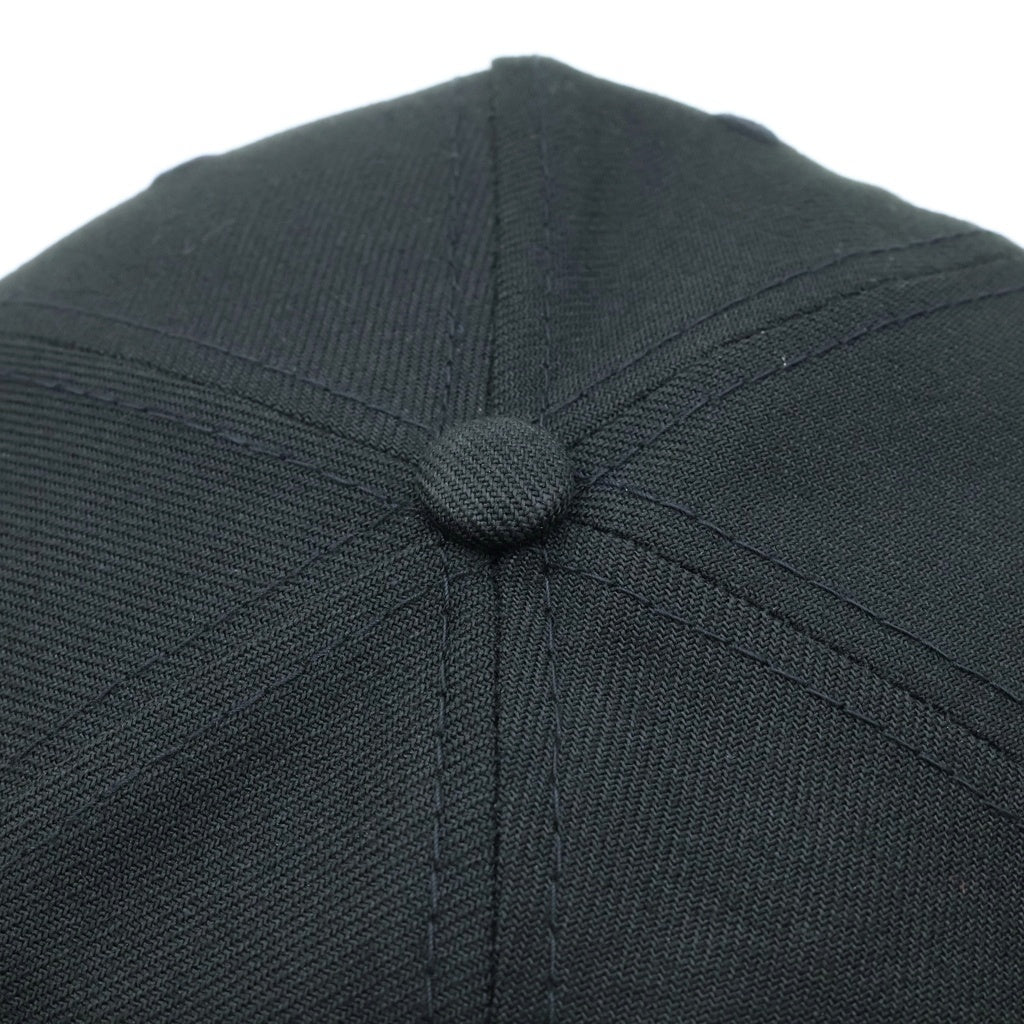SUPREME(シュプリーム) 25AW ×NEW ERA Reaper S Logo Cap ニューエラ リーパー Sロゴ 6パネル ベースボールキャップ 帽子 ブラック