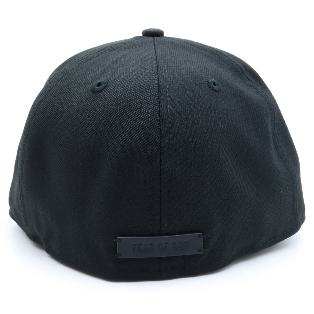 FEAR OF GOD(フィアオブゴッド) ×NEWERA ニューエラ ベースボールキャップ 帽子 ブラック