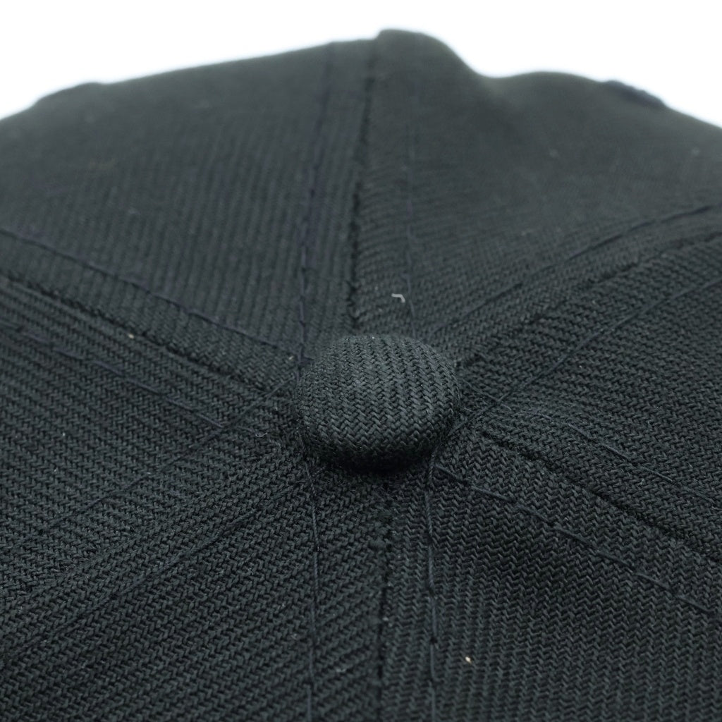 SUPREME(シュプリーム) 22AW ×NEW ERA Money Box Logo Cap ニューエラ マネー ボックスロゴ ベースボールキャップ 帽子 ブラック