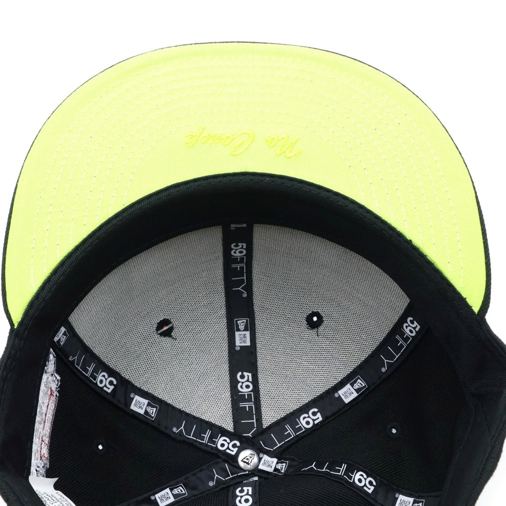 SUPREME(シュプリーム) 21AW ×NEW ERA No Comp Box Logo Cap ニューエラ ノーコンプ ボックスロゴ ベースボールキャップ 帽子 ブラック