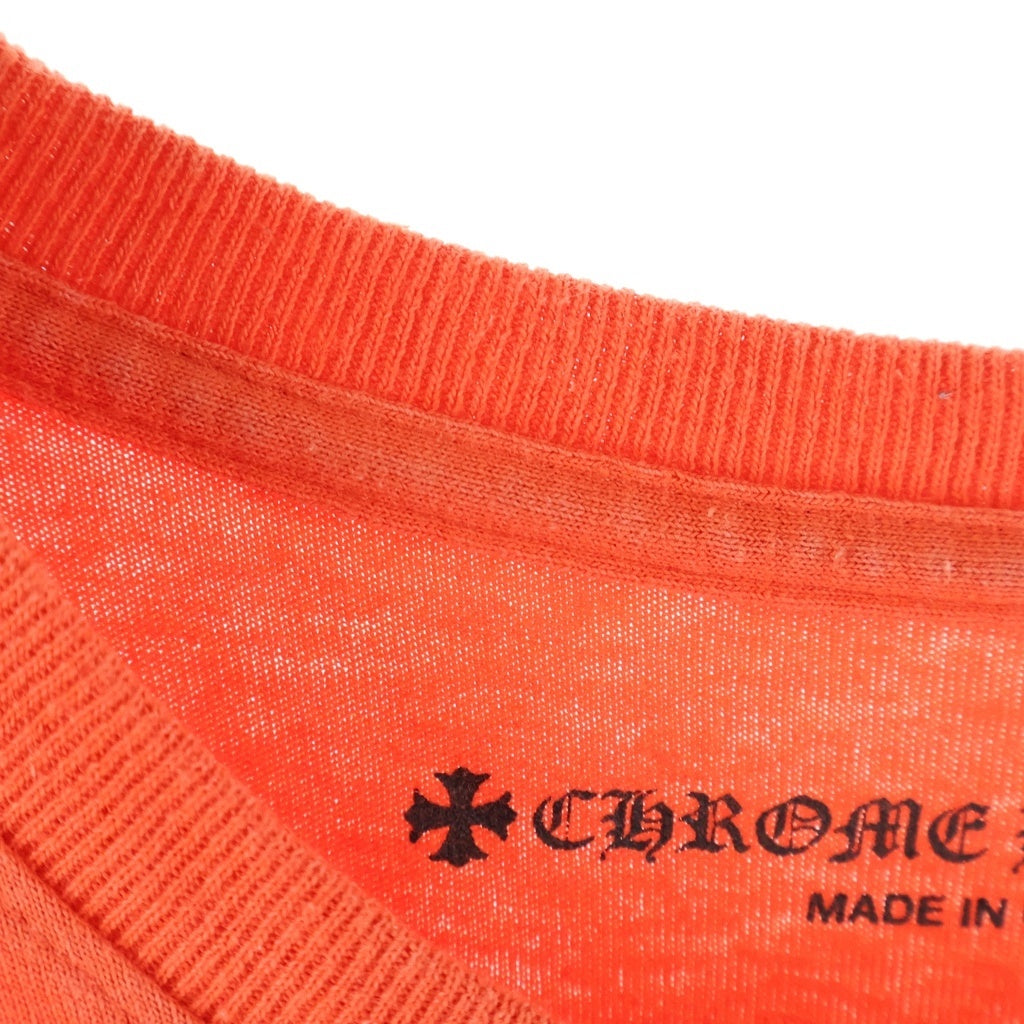 CHROME HEARTS(クロムハーツ) ×MATTY BOY Sadistic Lipstick マッティーボーイ サディスティックリップスティック ロングスリーブカットソー オレンジ