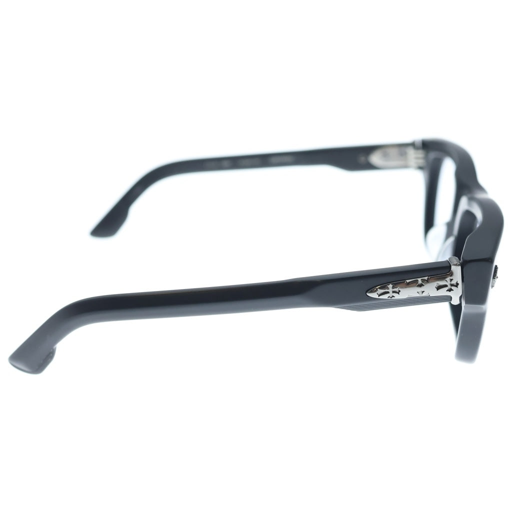 CHROME HEARTS(クロムハーツ) CRYPDIC クロスデザイン アイウェアサングラスメガネ 51□22-142 ブラック