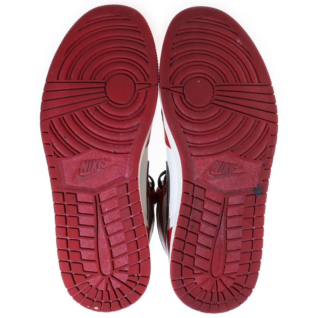 NIKE(ナイキ) AIR JORDAN 1 HIGH OG CHICAGO LOST & FOUND エアジョーダン1 ハイ ロスト アンド ファウンド ハイカットスニーカー レッド/ホワイト US9/27cm DZ5485-612