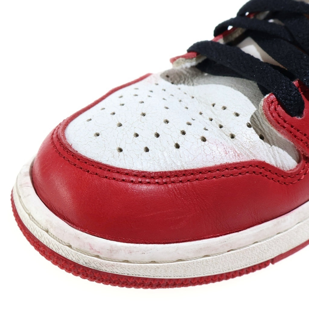 NIKE(ナイキ) AIR JORDAN 1 HIGH OG CHICAGO LOST & FOUND エアジョーダン1 ハイ ロスト アンド ファウンド ハイカットスニーカー レッド/ホワイト US9/27cm DZ5485-612