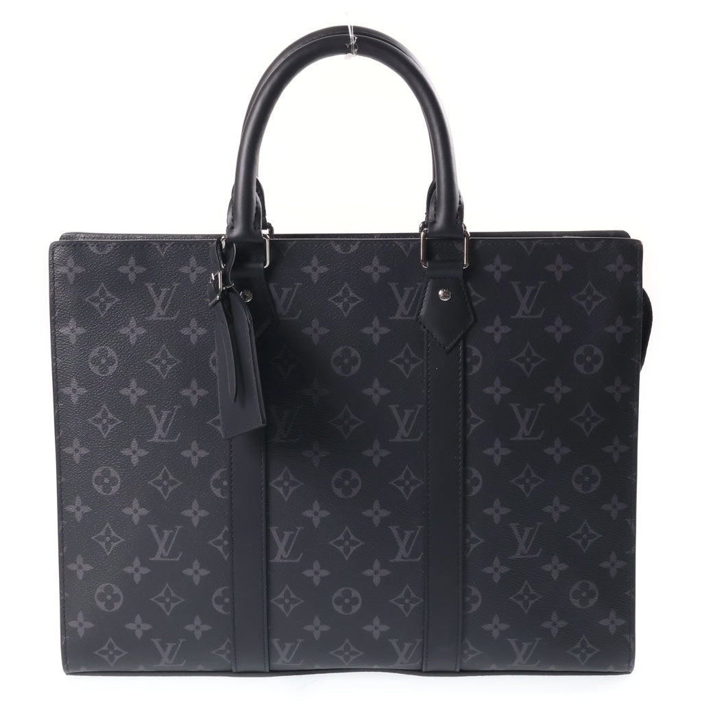 LOUIS VUITTON(ルイヴィトン) モノグラムエクリプス サックプラ・ホリゾンタル ジップ 2WAYバッグ ビジネスバッグ ブラック M11742 レディース
