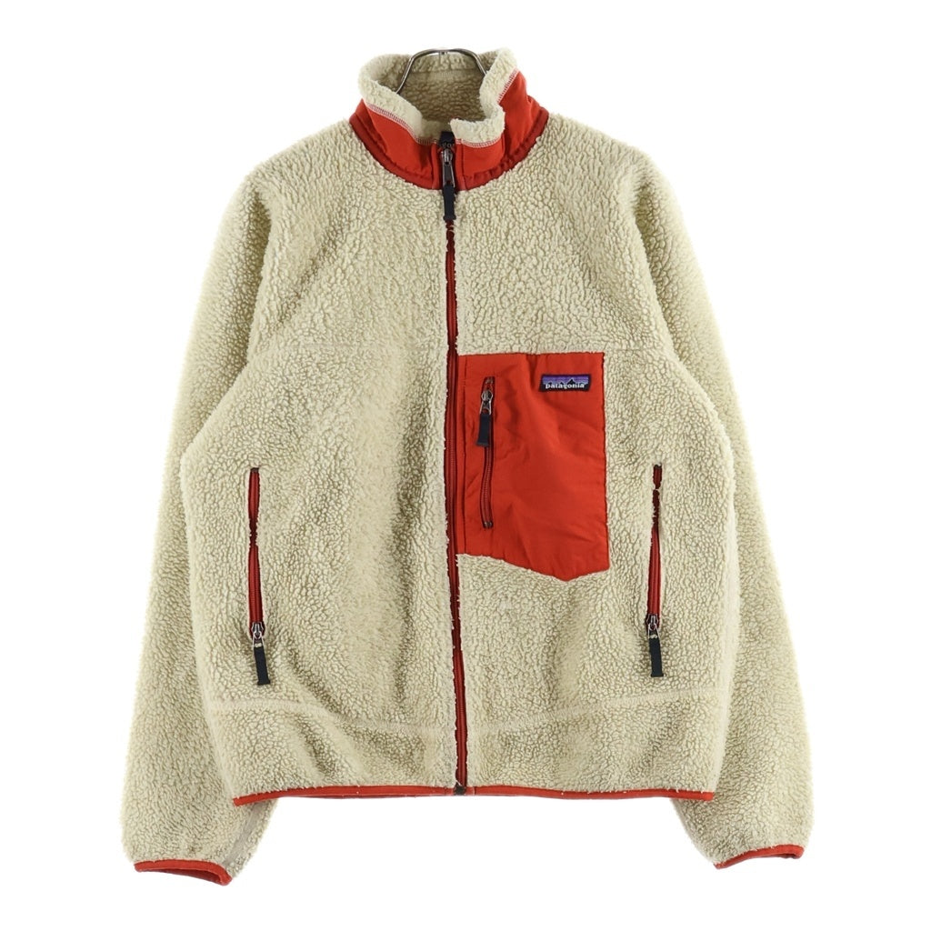PATAGONIA(パタゴニア) 00S Patagonia RETRO X レトロX ボア ジップアップフリースジャケット ブルゾンジャケット ベージュ
